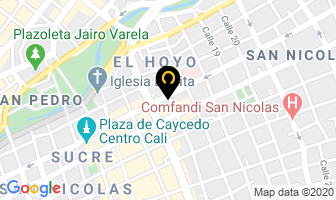 Mapa de Yali Impresores en Cali