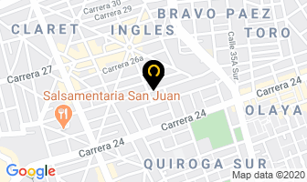 Mapa de Yama Gas Ltda. en Bogotá D.C