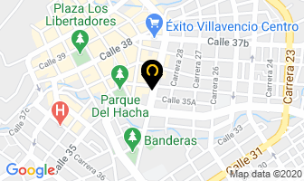 Mapa de Yamallano en Villavicencio