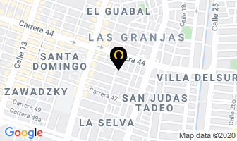 Mapa de Yambore Orquesta en Cali