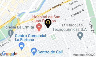 Mapa de Yanca Publicidad, en Cali