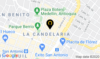 Mapa de Yanhass en Medellín