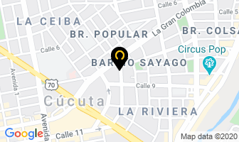 Mapa de Yaruro Navas Luis Alberto en Cúcuta