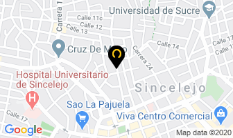 Mapa de Yc Eventos Decoracion,logistica en Sincelejo