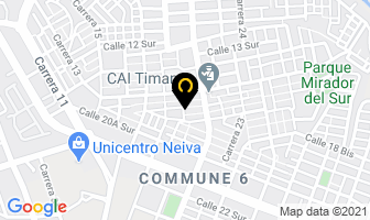Mapa de Yeico Suministros en Neiva