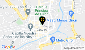 Mapa de Yesid Caceres. en Girón