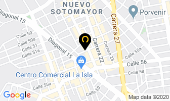 Mapa de Yesos Prada Ltda. en Bucaramanga
