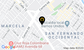 Mapa de Y.f.m Lujos en Bogotá D.C