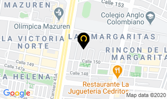 Mapa de Yo Soy Muy Inteligente en Bogotá D.C