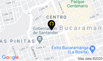 Mapa de Yoer Impresores en Bucaramanga