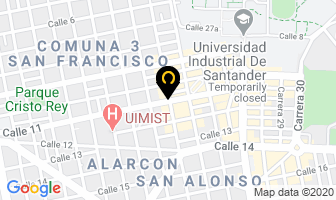 Mapa de Yomautos en Bucaramanga