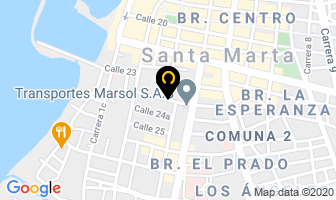 Mapa de Yoo Kids en Santa Marta