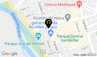 Mapa de Yotta Comunicaciones en Neiva