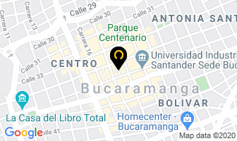 Mapa de Yulia Ross en Bucaramanga