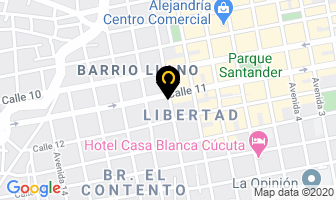 Mapa de Yurby´s Boutique en Cúcuta