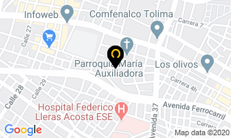 Mapa de Zaal “ Restaurante ” en Ibagué