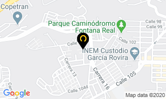 Mapa de Zafar Events en Bucaramanga