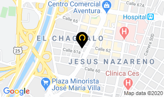 Mapa de Zane Mobiliario en Medellín