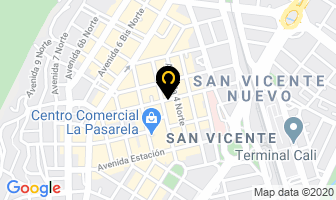 Mapa de Zap Tecnología en Cali