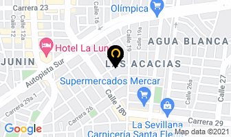Mapa de Zapata Castañeda Dorys en Cali