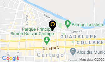 Mapa de Zapata Hoyos Hernando en Cartago