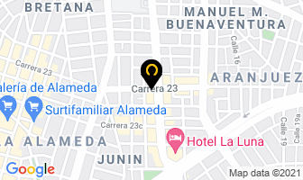 Mapa de Zapata V. Mary en Cali