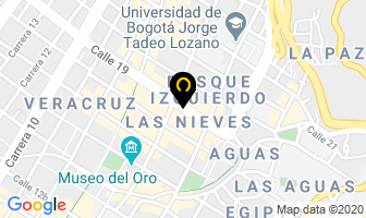 Mapa de Zapaterìa D´ Carlos en Bogotá D.C