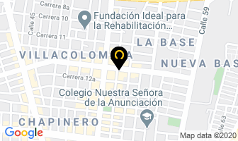 Mapa de Zapatería El Vecino en Cali