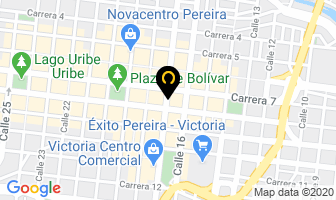 Mapa de Zapatos De Pelicula Rouse en Pereira