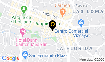 Mapa de Zapatos Támara Brazdys en Medellín