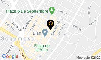 Mapa de Zarahi en Sogamoso