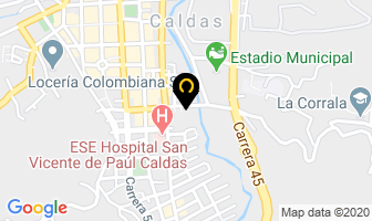 Mapa de Zarita Accesorios en Caldas