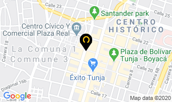 Mapa de Zeniza Fashion en Tunja