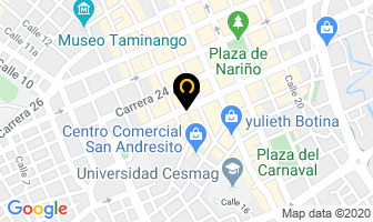 Mapa de Zepelin en Pasto