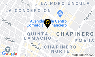 Mapa de Zerofractal Ltda. en Bogotá D.C