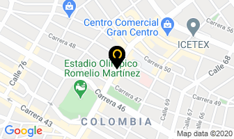 Mapa de Zeven Stilos Boutique en Barranquilla