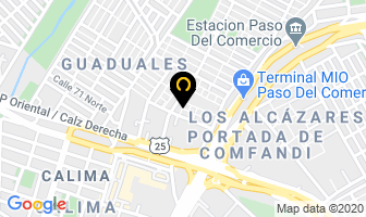 Mapa de Zhana Medical Spa Ips en Cali