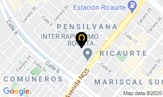 Mapa de Zincal en Bogotá D.C