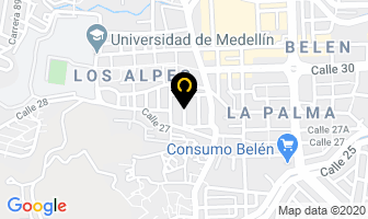 Mapa de Z.m Ingenieros Constructores en Medellín