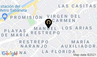 Mapa de Zmk Diseños en Sabaneta
