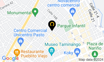 Mapa de Zodion Servicios Ambientales en Pasto