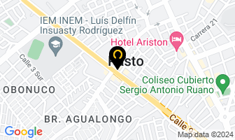 Mapa de Zodion Servicios Ambientales en Pasto