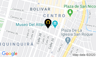Mapa de Zodium Jeans Ltda. en Barranquilla