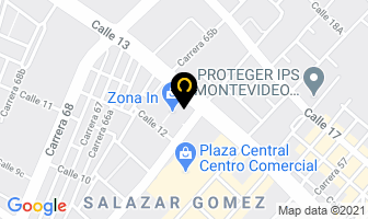 Mapa de Zona In en Bogotá D.C