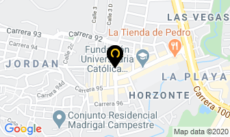 Mapa de Zona Outlet Super Inter en Cali