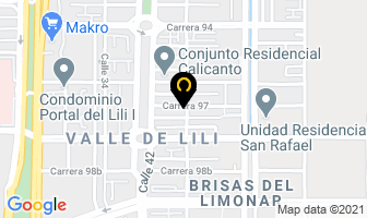 Mapa de Zona Virtual Vergara Soto en Cali