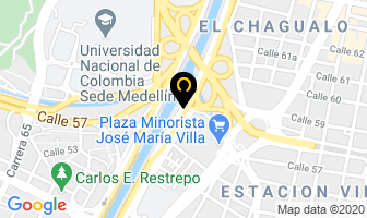 Mapa de Zoo Mascotas en Medellín