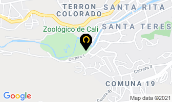 Mapa de Zoologico De Cali en Cali