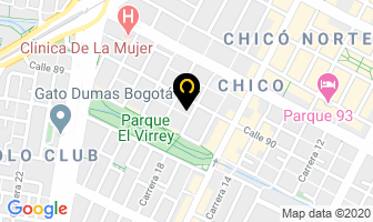 Mapa de Zrii Colombia en Bogotá D.C