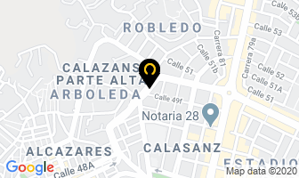 Mapa de Zu Oficina S.a.s en Medellín